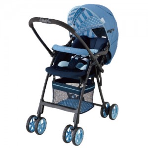 Aprica Flyle高座嬰幼兒手推車– 微風藍